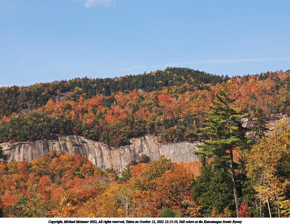 Fall colors at the Kancamagus Scenic Byway #26