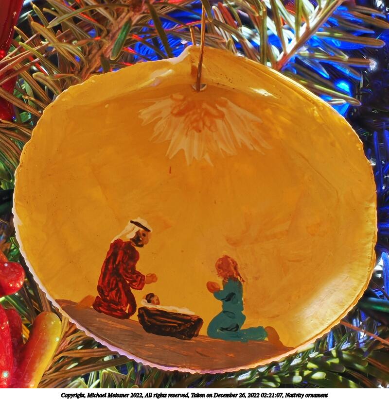 Nativity ornament