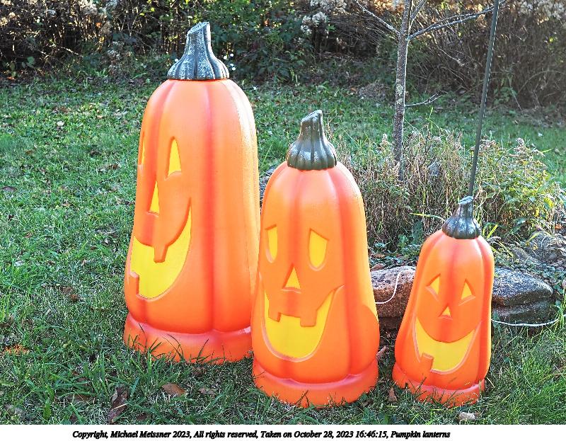 Pumpkin lanterns