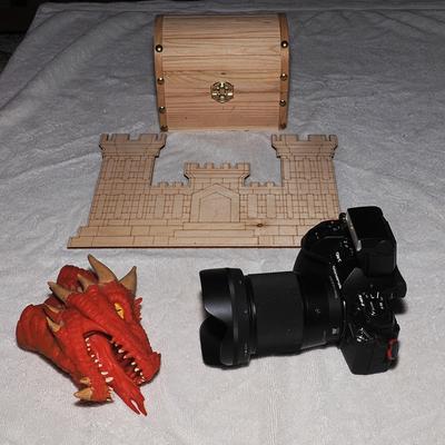 Dragon camera parts