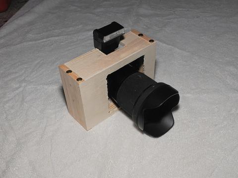 E-m1 mark II in pirate chest shell for dragon camera