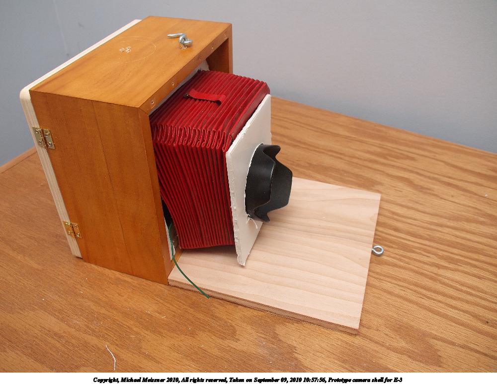 Prototype camera shell for E-3 #7