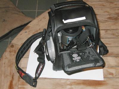 C-2100UZ in Case Logic camera bag