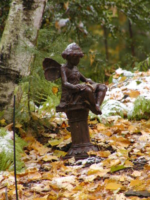 Fairy with a dusting of snow