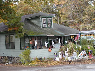 Halloween house in Billerica