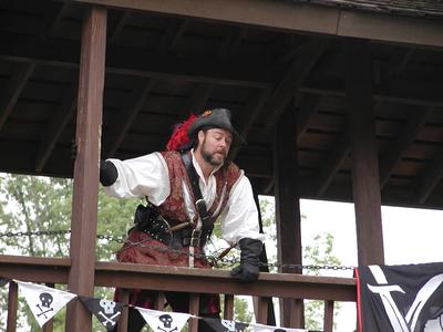 Pirate at opening gate of Georgia Renaissance Faire #2