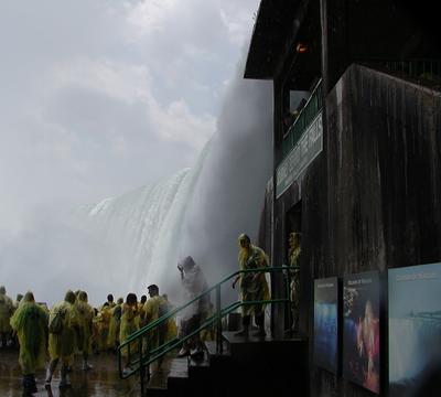 Journey behind the falls observation deck in front of Horseshoe Falls #2