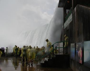 Journey behind the falls observation deck in front of Horseshoe Falls #3