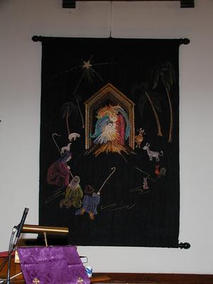 Nativity banner