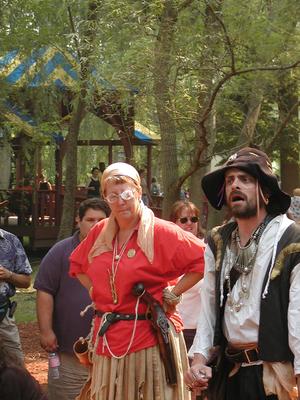 Pirate captain and navigator