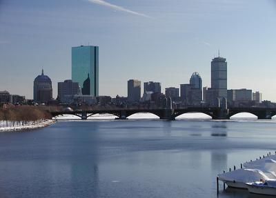 Boston and the Charles river #2