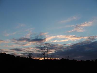 Cloudy sunset #4