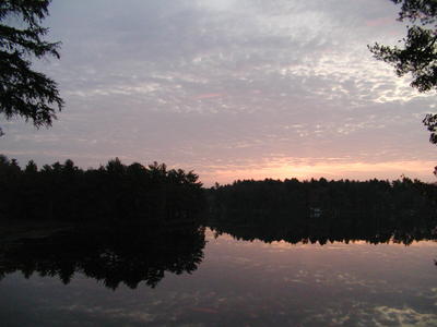 Sunrise on Spectacle Pond #2