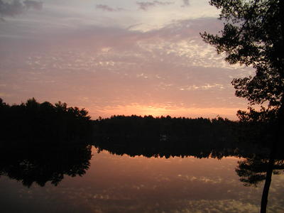 Sunrise on Spectacle Pond #4