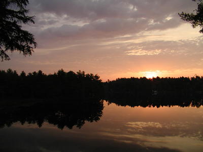 Sunrise on Spectacle Pond #5