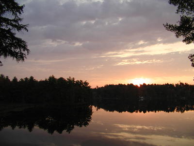 Sunrise on Spectacle Pond #6
