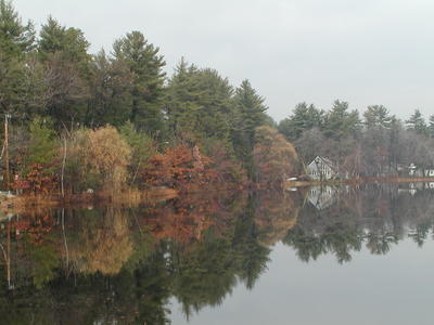 Fall on Sandy pond