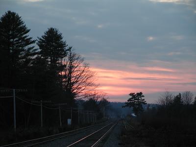 Sunset tracks