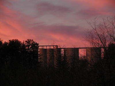 Sunset over the mill #2