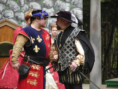Lord Robert Dudley and Sir Francis Drake