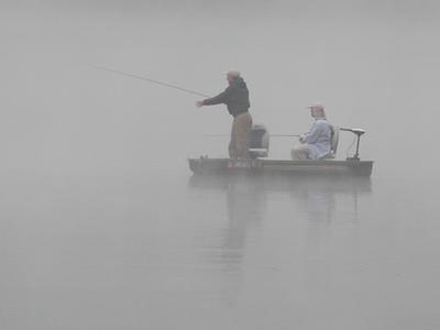 Foggy fishermen #2