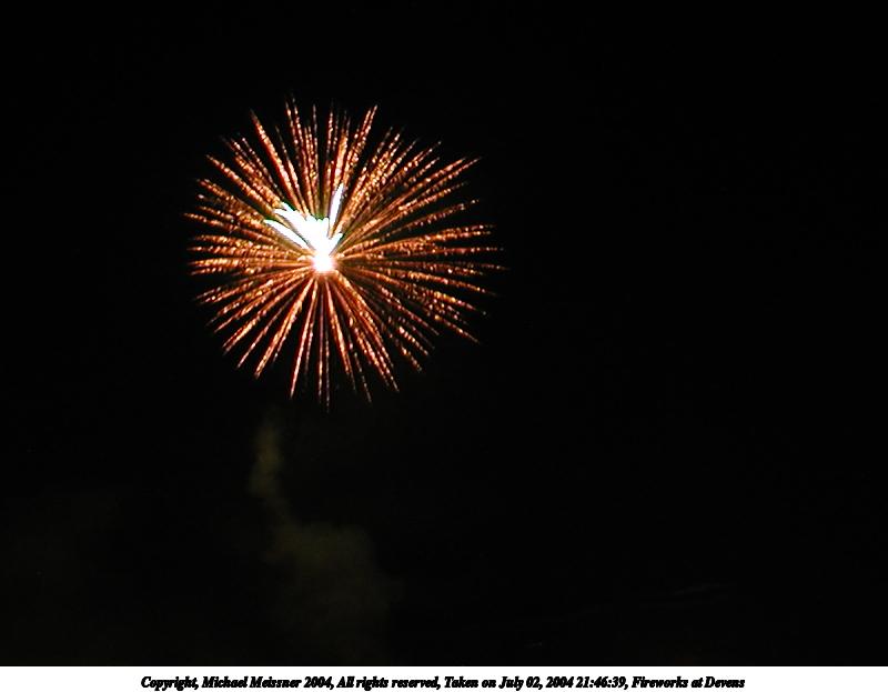 Fireworks at Devens