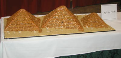 Gingerbread pyramids