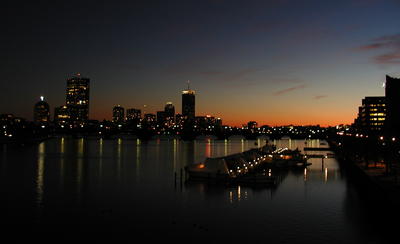 Boston and Cambridge sunset #2