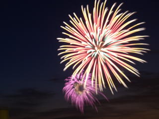 Oswego, New York fireworks #8