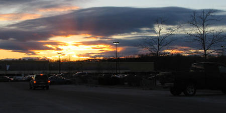 Sunset over Walmart #2