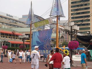 Baltimore's inner harbor