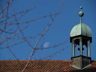 Nuremburg castle and moon #2