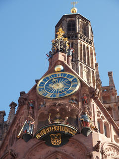 Clock and church
