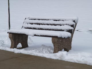A chilly seat