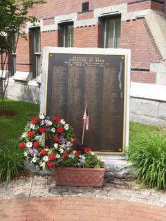 Ayer war memorial #2