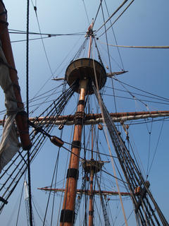 Mayflower rigging