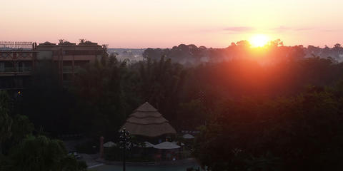 Sunrise at the animal kingdom lodge #3