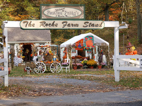Fall farm stand
