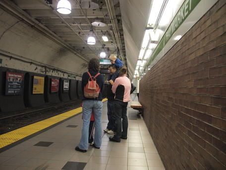 Subway passengers