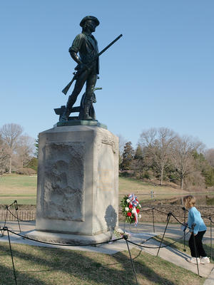 Minuteman statue #2