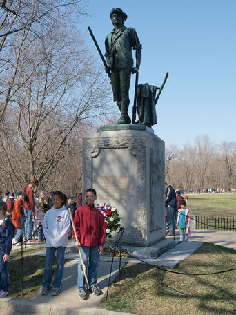 Minuteman statue #3