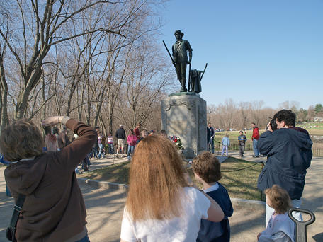 Minuteman statue #4