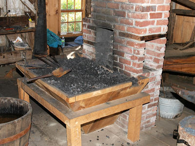 Blacksmith's forge