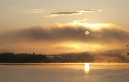Sunrise at Lake Webster, New Hampshire #10