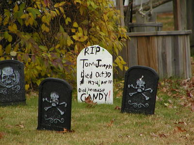 Halloween gravestones #2