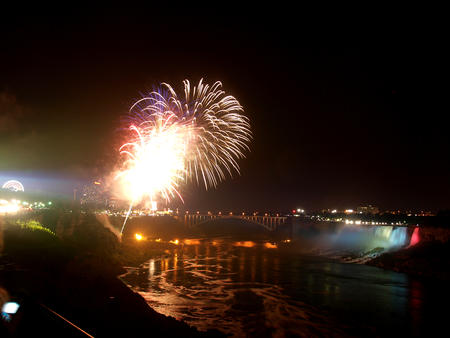 Niagara falls fireworks #2