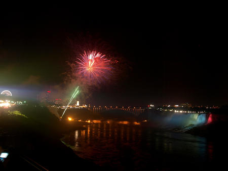 Niagara falls fireworks #4