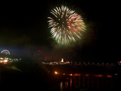 Niagara falls fireworks #5