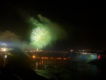 Niagara falls fireworks #7