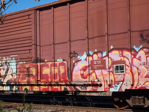 Train graffiti #2